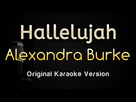 Hallelujah - Alexandra Burke (Karaoke Songs With Lyrics - Original Key)