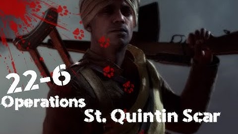 Battlefield 1 Operations Gameplay - 22-6 Selbstlader 1906 Optical at St. Quintin Scar [PS4]