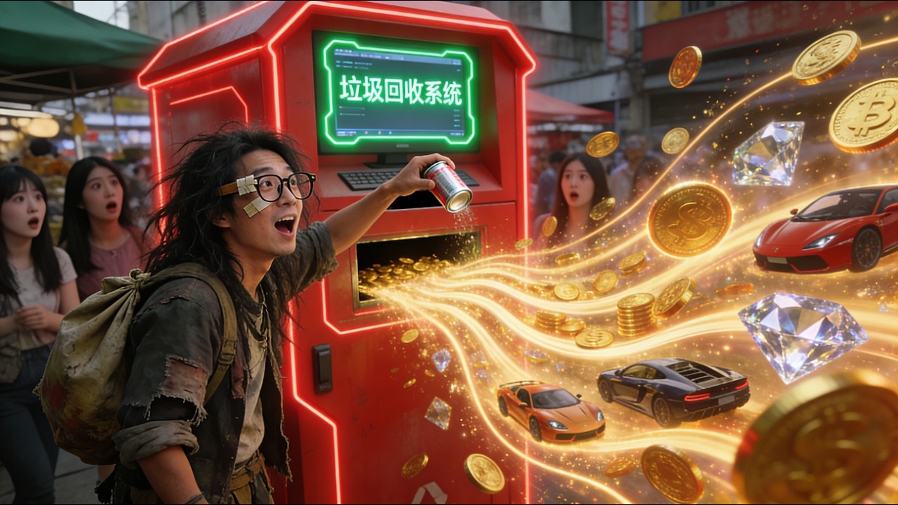 【完結】🔥 破易拉罐換跑車、別墅？窮小子做善事啟動破爛回收系統致富.....