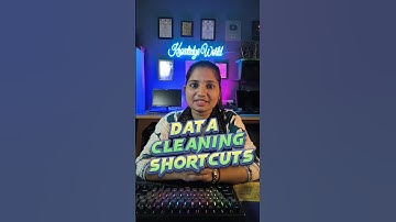 🔥😎 Data Cleaning Shortcuts In Excel ⏰ Excel Time Saving Trick #shorts #ytshorts #excel #computer