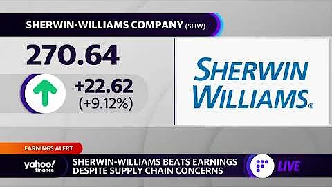 Sherwin-Williams stock surges on earnings beat