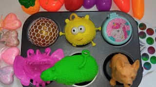 Satisfying Video | How to make Rainbow Oddly Fruit & Stress Balls