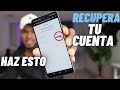 Como recuperar mi cuenta de google Gmail o contraseña - Real