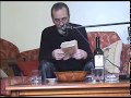 Алексей Хвостенко читает стих, посвященный К.Кедрову