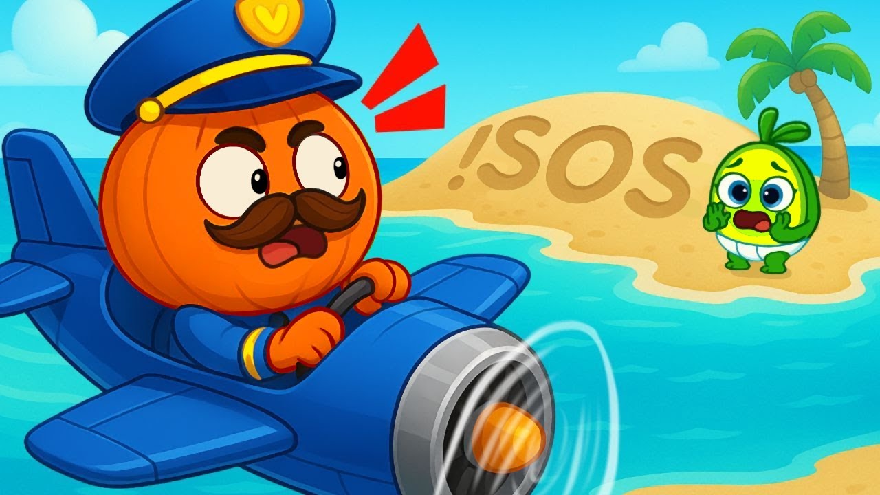 Rescue Baby Operation! 🆘 Police Officer Saves Baby Avocado 💖 Learn Healthy Habits | P&P Family 🥑