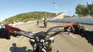 Victoria SuperMoto InterA Race 1,2&3 Highlights 04Jun2017