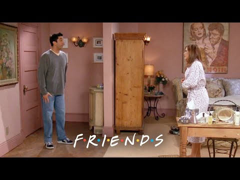 Rachel Doesn't Want Ross to See Her Naked | Friends