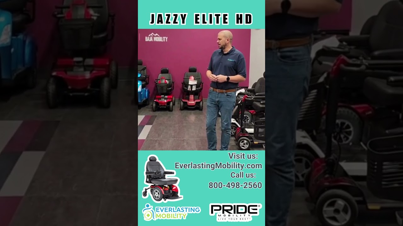 Pride Jazzy Elite HD Front Wheel Power Chair ELITE HD