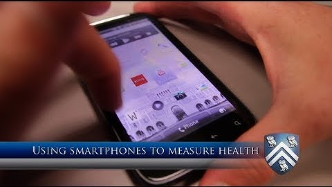Using smartphones and tablets to measure health