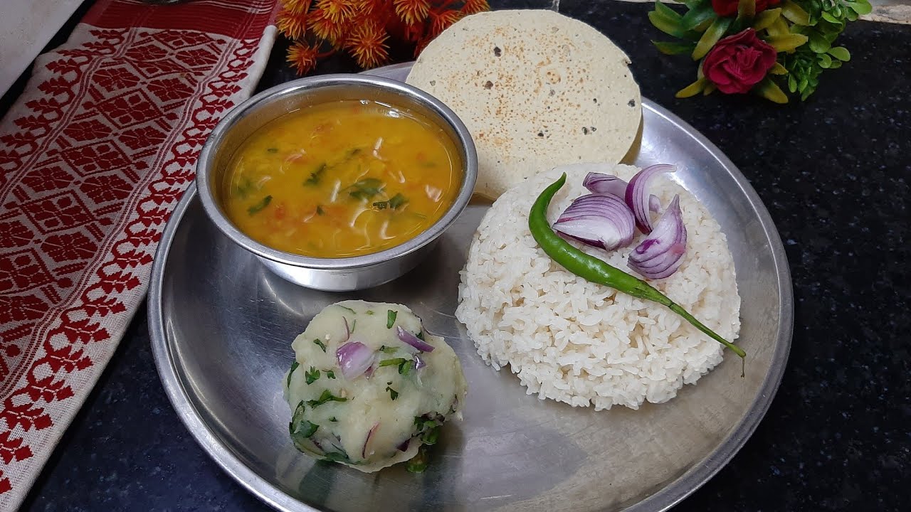 जीरो आयल लंच Zero oil meal Healthy Meal YouTube