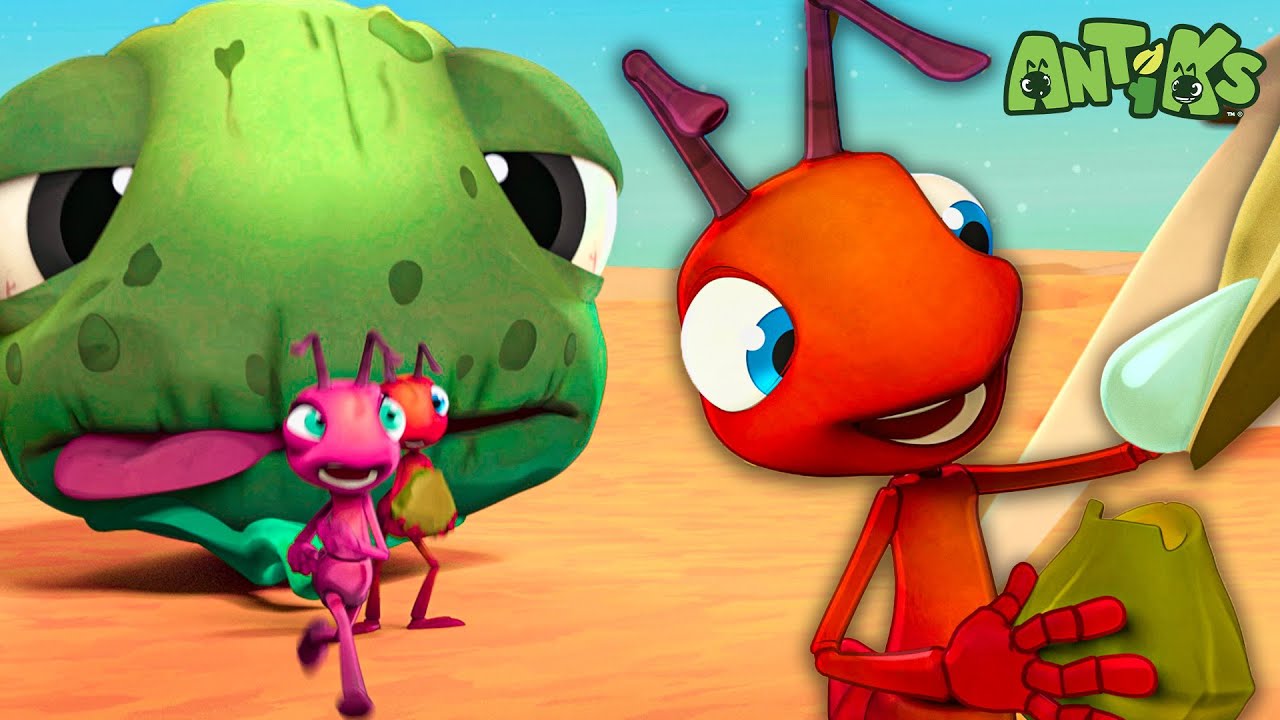The Ants' Thirsty Friend | Antiks 🐜 | Action Cartoons For Kids - YouTube