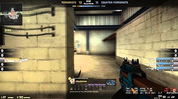 CSGO: 1v5 Clutch | Competetive macth | Nuke