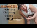 Unboxing amazon mystery clothing boxes  part 2