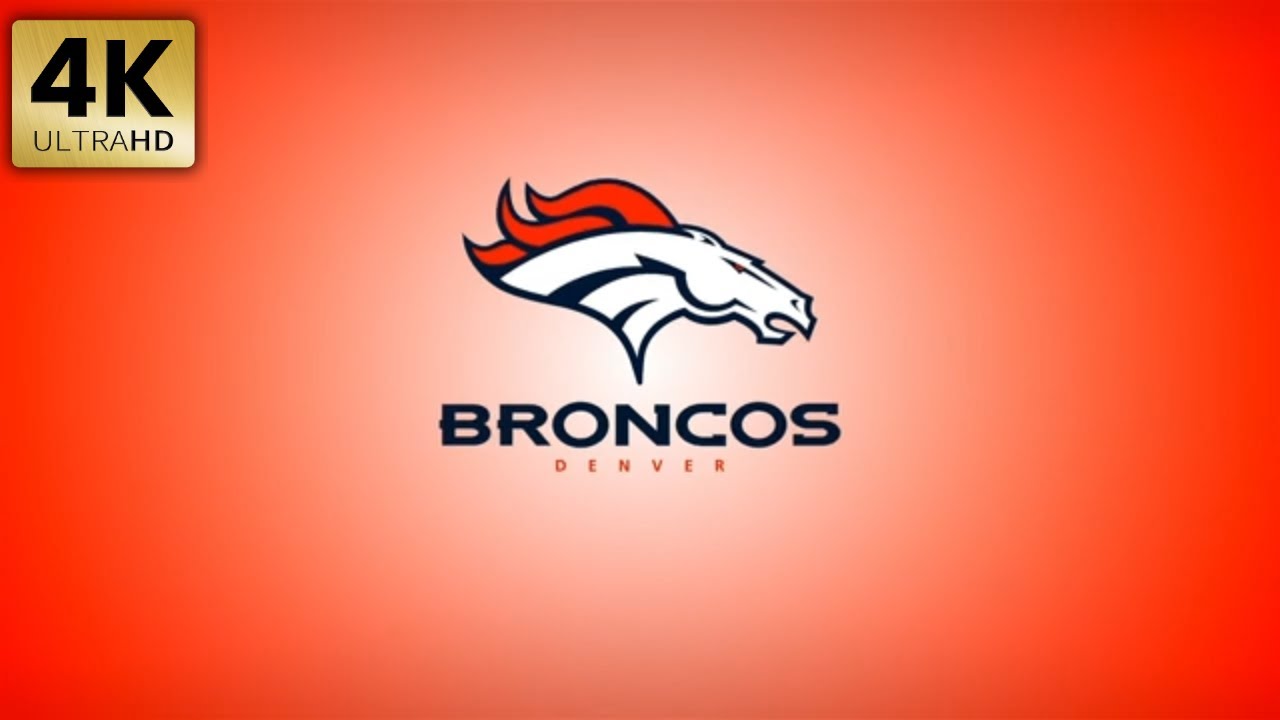 Denver Broncos NFL Animated Logo Team Intro - 4K Background