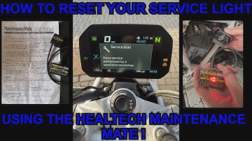 R1250R - SERVICE LIGHT RESET - HEALTECH MAINTENANCE MATE #bmwmotorrad #bikemaintenance #r1250r