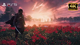 DUEL AMONG THE SPIDER LILIES | Ghost of Tsushima (PS5) 4K 60FPS HDR Gameplay | Remo Yaar ✅