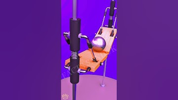Spring Rigging Mechanism 💥 | Blender 3D Animation 🎯 | Satisfying Motion Design 🔁