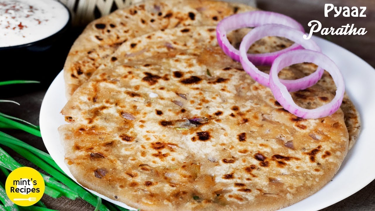 तुरंत बनाइये प्याज पराठा घर पर | Onion Paratha For Lunch & Dinner | MintsRecipes