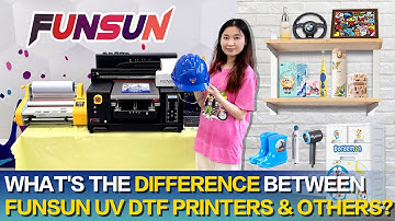 FAQ 2 What is the difference between ordinary Funsun A3 UV flatbed printer and A3 UV DTF Printer？