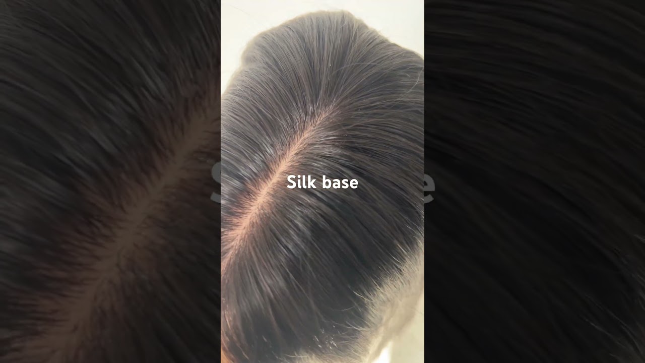 Silk base hair toppers , like your own real hair