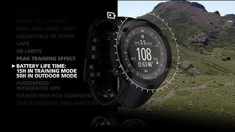 Suunto Ambit HR/GPS Watch | SwimOutlet.com