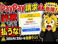 【緊急】このPayPay請求、絶対払うな