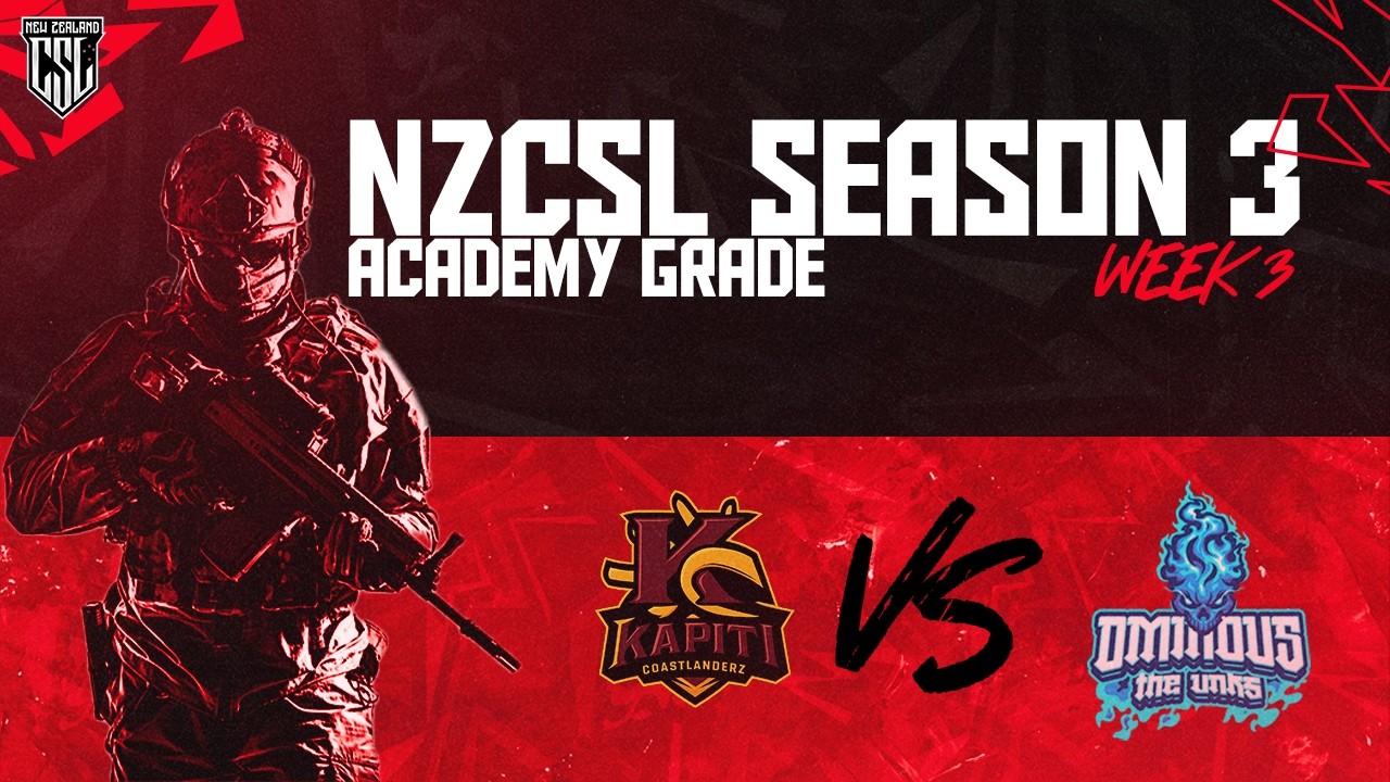 NZCSL KAPITI COUSTLANDERZ vs OMINOUS UNCLES [ACADEMY GRADE][S3/W3/BO7]