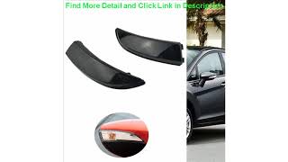 Slide LED Turn Signal Lights Side Mirror Sequential Indicator Dynamic Blinker For Ford Fiesta Mk7 2