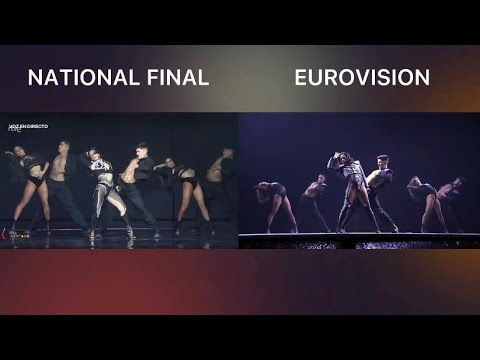 Chanel - SloMo - Spain 🇪🇸 - National Final vs Eurovision Song Contest 2022