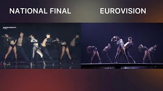 Chanel - SloMo - Spain 🇪🇸 - National Final vs Eurovision Song Contest 2022