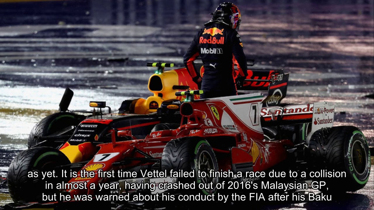 Max Verstappen: Sebastian Vettel to blame for Singapore GP crash video phone beyonce mp3