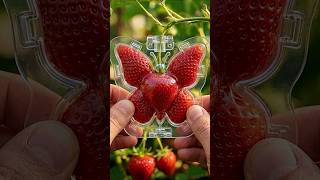 Strawberry Butterfly Craft 🍓🦋 | Beautiful DIY Garden Idea