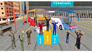 City Coach Bus Simulator 3D #Part 7 - Gameplay New Abdate 2021 - Android Game screenshot 5