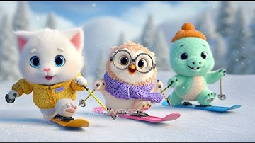 The snowman story ep-3 magical snow journey #animation #viralvideo 