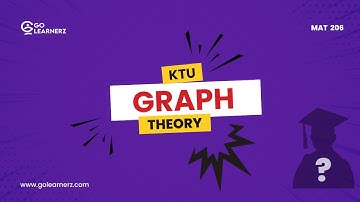 KTU Graph Theory Introduction | Module 1 Lecture 2 | MAT 206