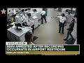 Man Arrested After Recording Occupants in Airport Restroom