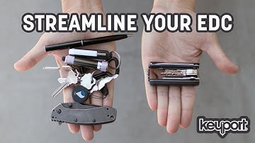 The Most Advanced Key Organizer & Multi-Tool! Streamlined EDC