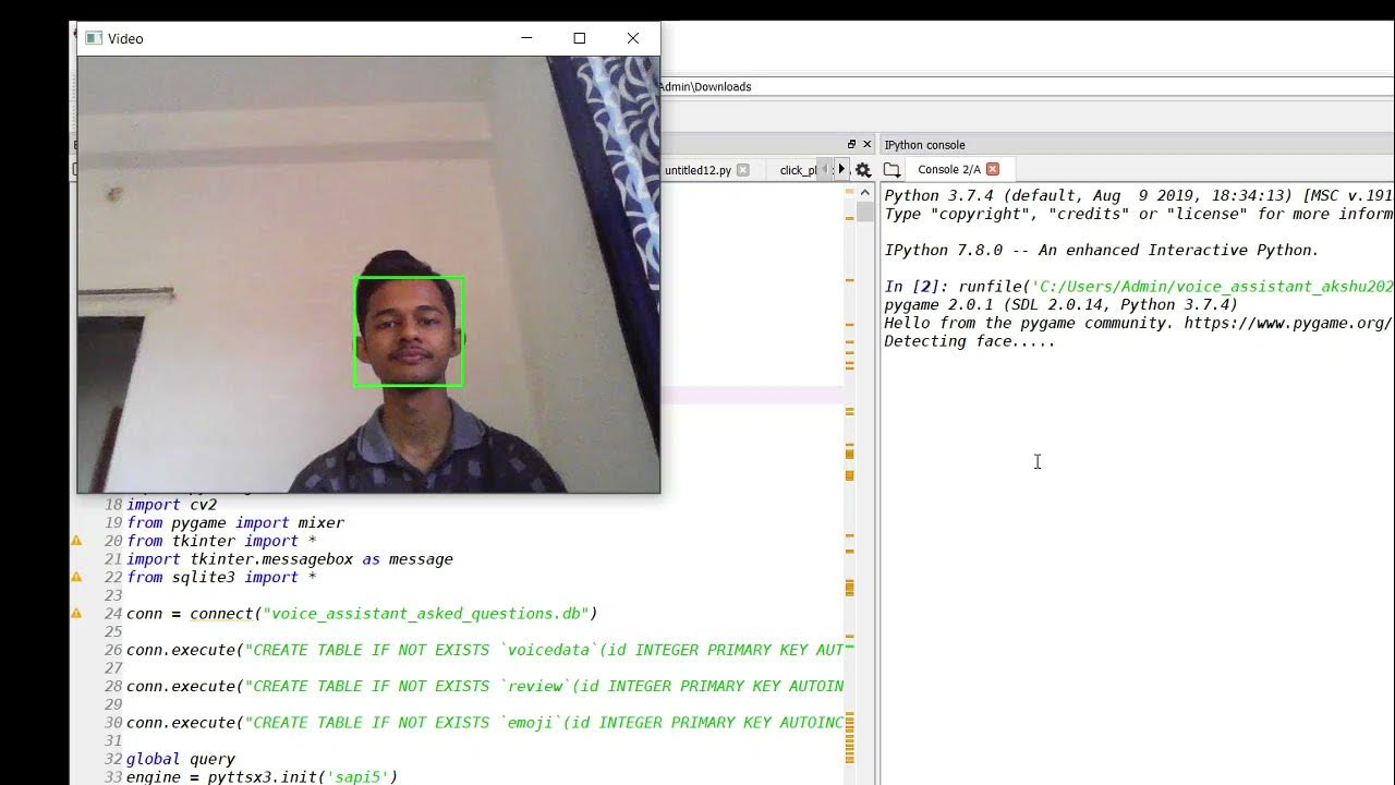 AI voice assistant using python - YouTube