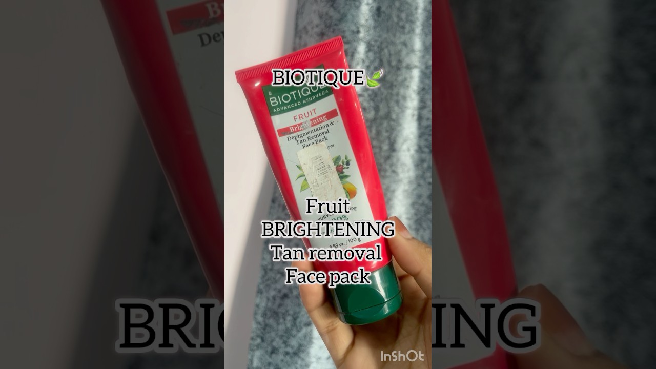 BIOTIQUE | Toner & Tan removal Face-pack | 