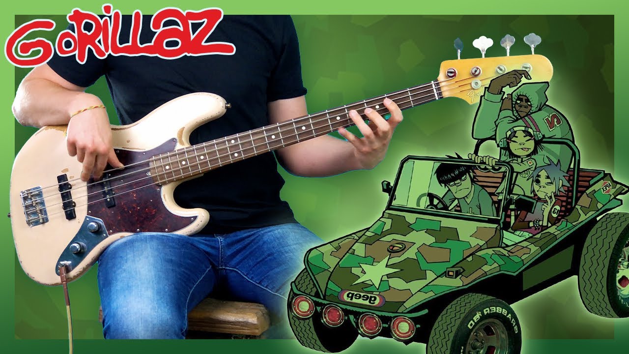 Every Bassline from GORILLAZ Self-Titled Album!
