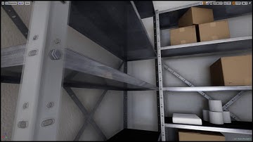 UE4 Metal Shelves