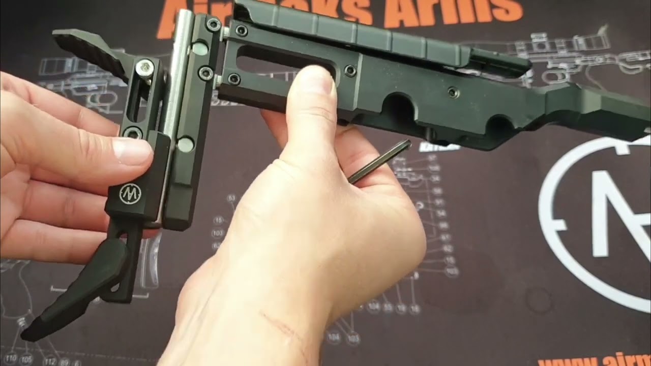 AirMaks Arms Katran Adjustable Butt Hook