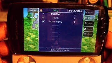 Eve of the Genesis (Xperia Play) Gameplay