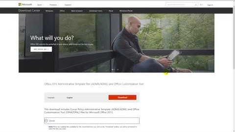 Import Office 2013 template into Group Policy