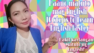 Details Paano matuto mg English. (10 steps to Improve English fluency) Guide