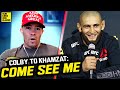 Colby Covington to Khamzat Chimaev: "Come See Me (After Some Ranked Wins)"