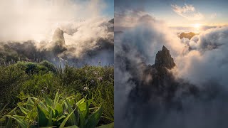 EPIC POV Hiking & Landscape Photography Above the Clouds in Madeira
