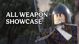 Men At Arms Roblox All Weapon Regular - Showcase