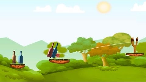 knock down bottles new video game level 1-5