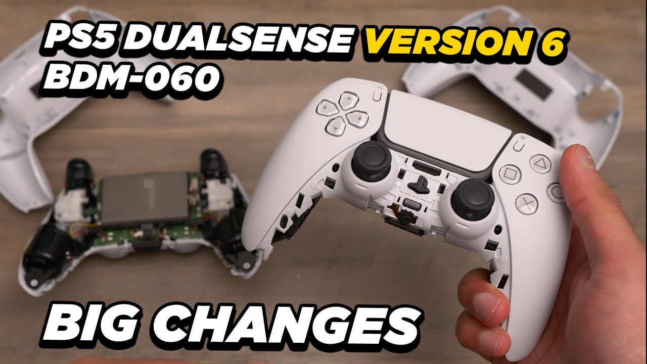 NEW PS5 Dualsense V6 Controller BDM-060 CFI-ZCT2W 6th Revision